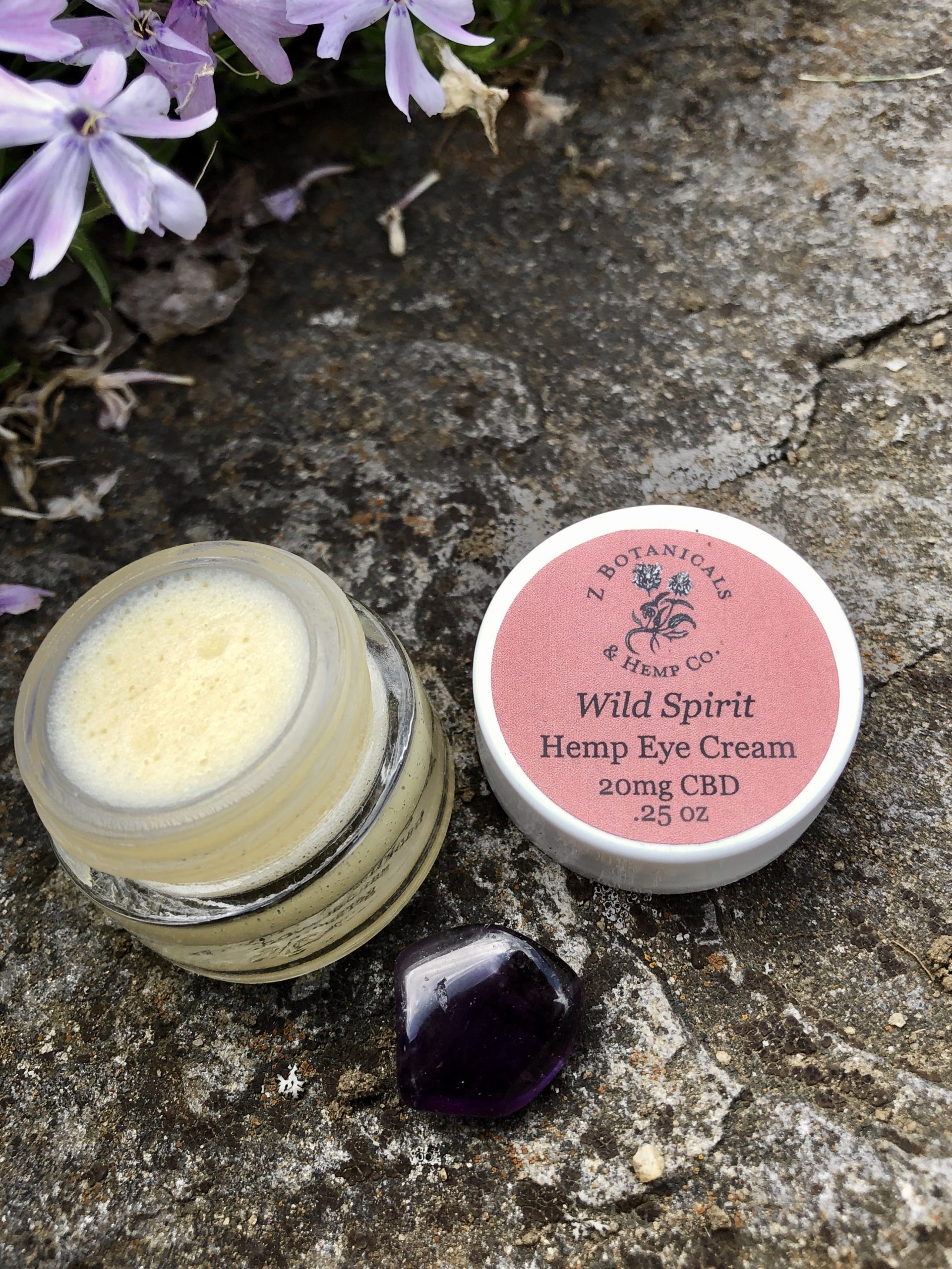 Wild Spirit Hemp Eye Cream Z Botanicals and Hemp Co.